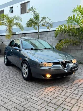 ALFA ROMEO 156 2.5 V6 24V GASOLINA 4P AUTOMÁTICO ALFA ROMEO 156 2.5 V6 24V GASOLINA 4P AUTOMÁTICO